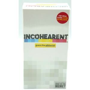 Incohearent Party Game – ADULT - Guess the Gibberish | New & Sealed